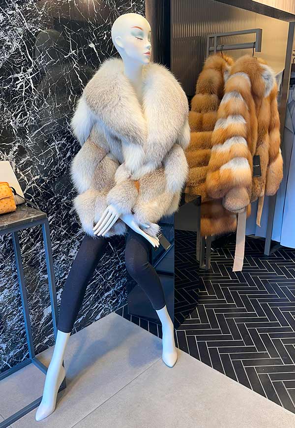 Mahal hasan luxury fur leather wool and cashmere